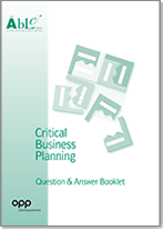 Critical Business Planning