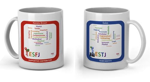 Team Typies mugs