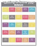 Getting to know you bingo