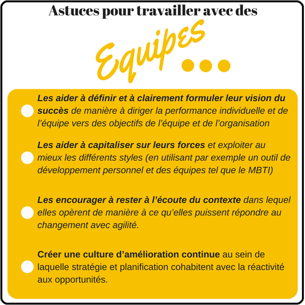 Astuces pour travailler avec des équipes | OPP