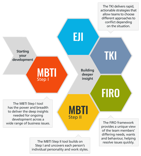 A number of our psychometric tools can support effective leadership development