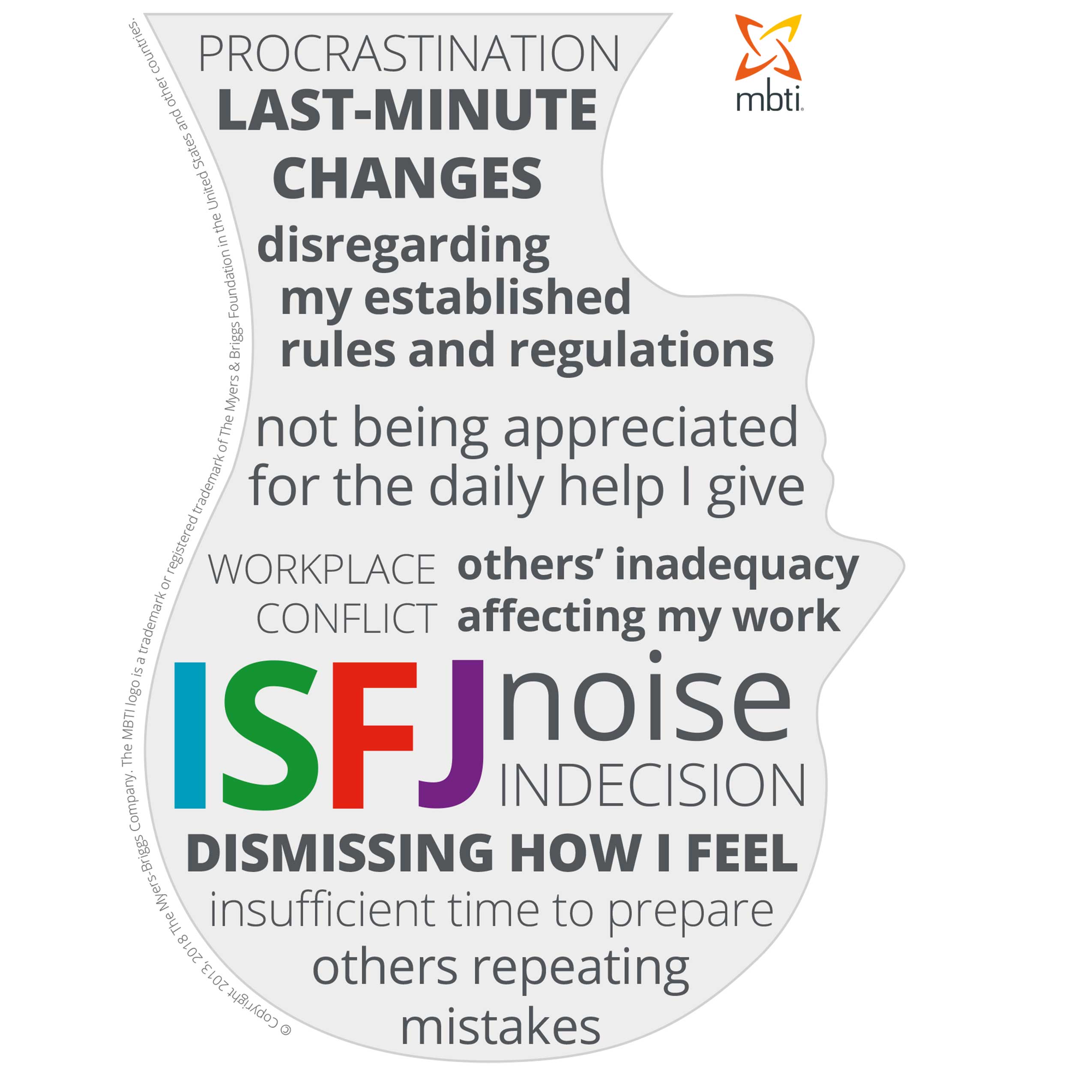 عوامل استرس زا ISFJ