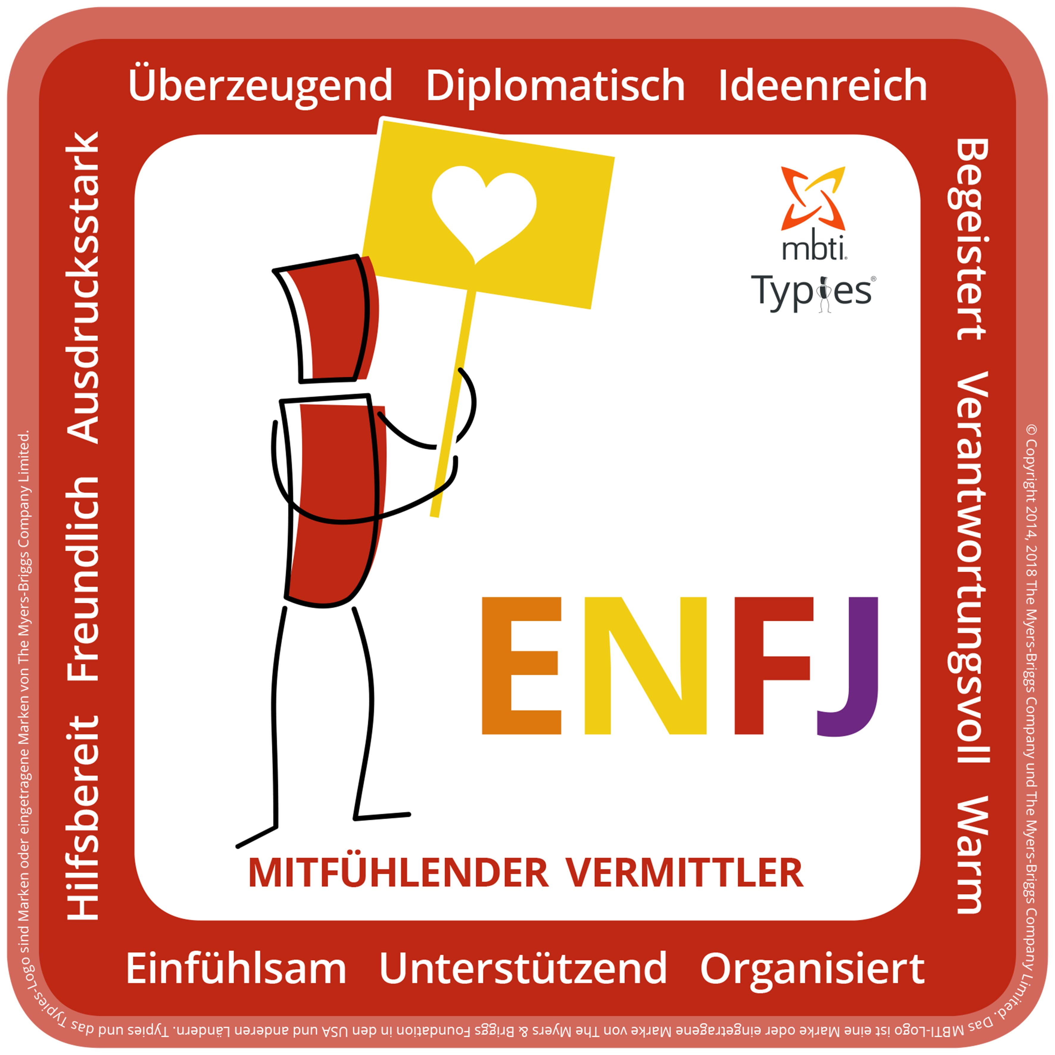 Typical characteristics of an ENFJ
