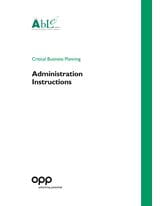 Critical Business Planning Administration Instruct