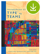 Introduction to Type and Teams (Danish) - eBook