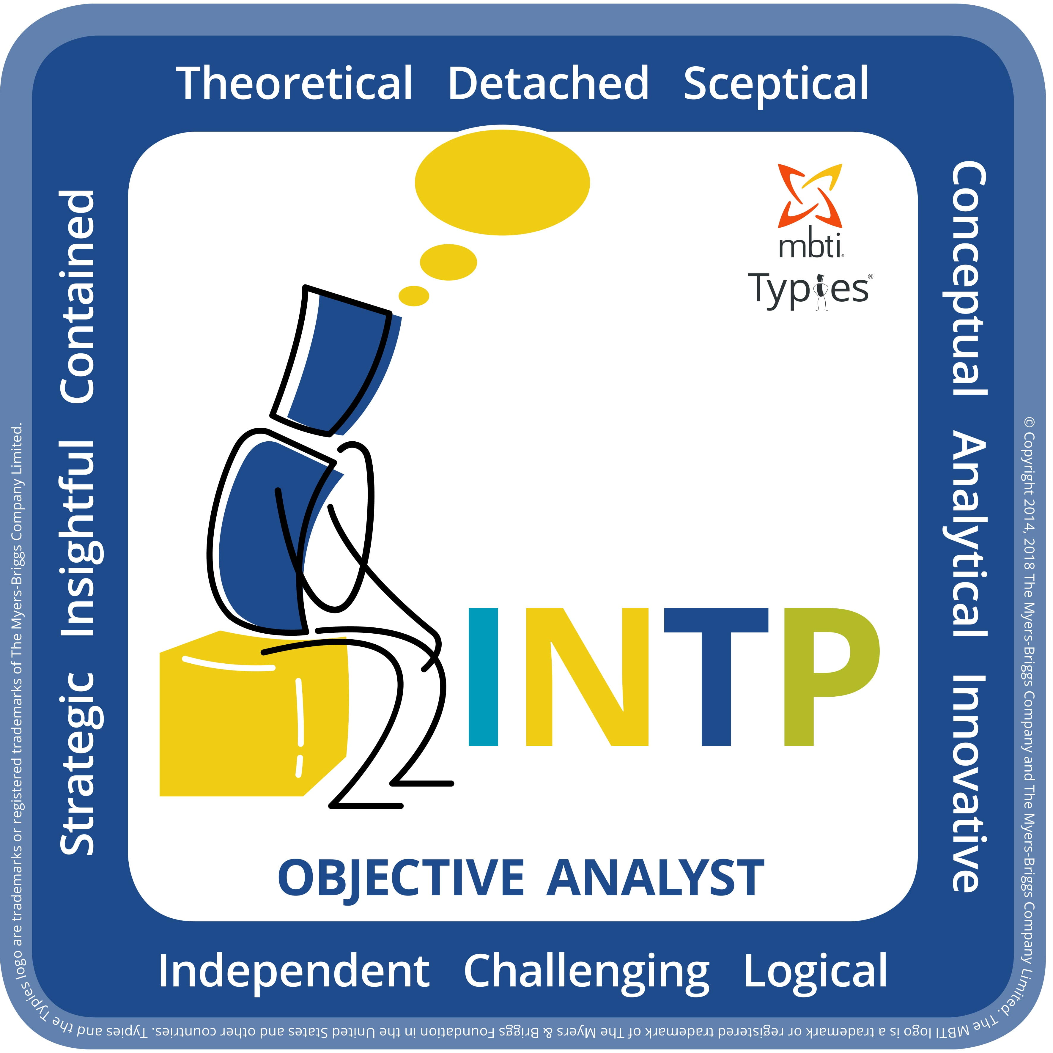 Typical characteristics of an INTP