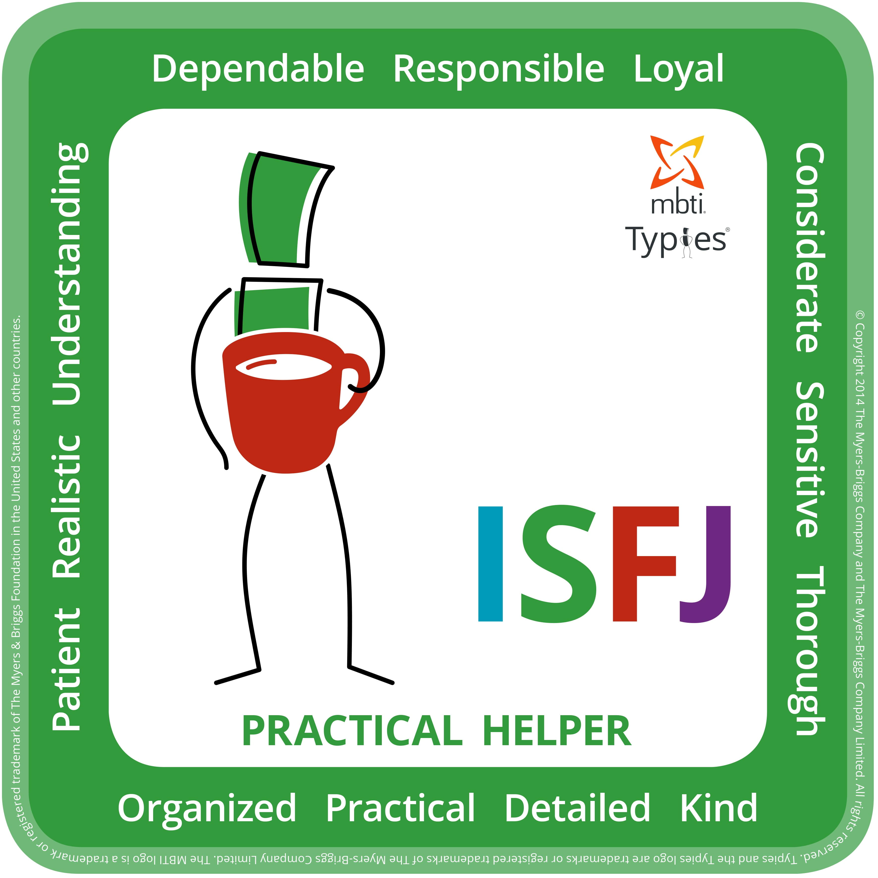 Isfj Personality Profile Myers Briggs Mbti Personality Types