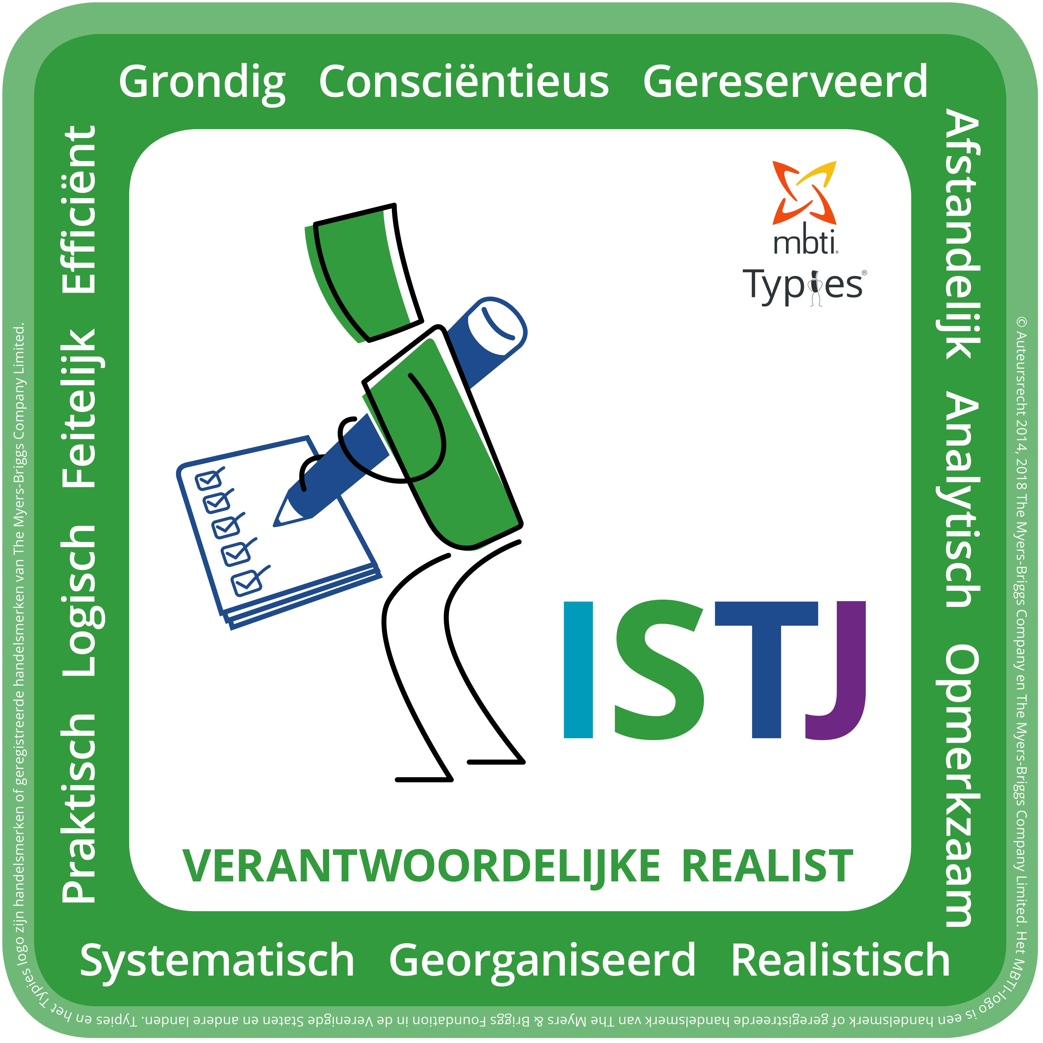 Typical characteristics of an ISTJ