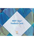 MBTI<sup>®</sup> Step I<sup>™</sup> Feedback Cards