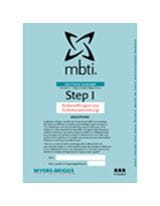 MBTI Stap I zelfscorende antwoordformulieren in het Duits (pakket van 10)