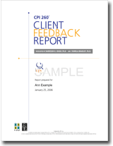 CPI 260 Client Feedback Report