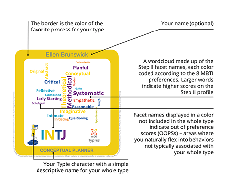 Step II personal Typies - infographic