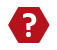 question icon in red